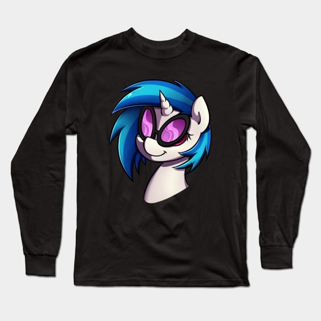 Vinyl Long Sleeve T-Shirt by MidnightPremiere